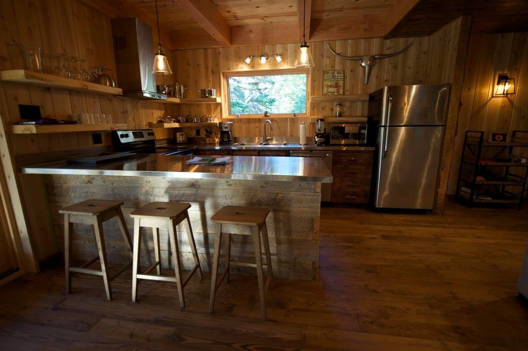 Les Bouleaux - Les Chalets Spa Canada ลามัลแบ ภายนอก รูปภาพ