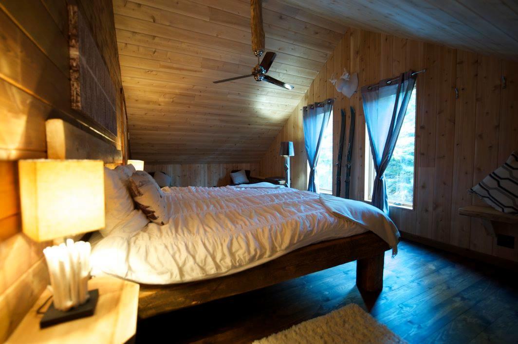 Les Bouleaux - Les Chalets Spa Canada ลามัลแบ ภายนอก รูปภาพ