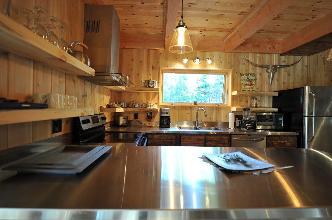 Les Bouleaux - Les Chalets Spa Canada ลามัลแบ ภายนอก รูปภาพ