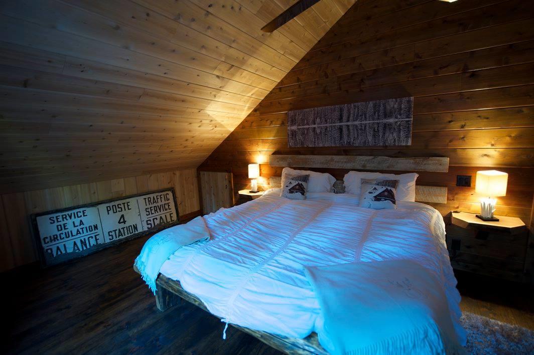 Les Bouleaux - Les Chalets Spa Canada ลามัลแบ ภายนอก รูปภาพ