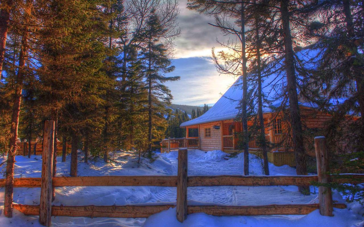 Les Bouleaux - Les Chalets Spa Canada ลามัลแบ ภายนอก รูปภาพ
